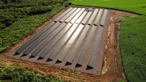 Energia solar agronegócio - Fazenda Felicidade