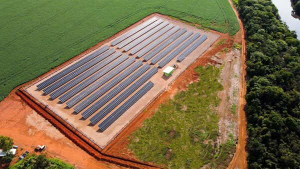 Energia solar agronegócio - Fazenda Santa clara